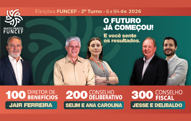 Contraf-CUT reafirma apoio aos candidatos do grupo Participantes Funcef no segundo turno das eleições